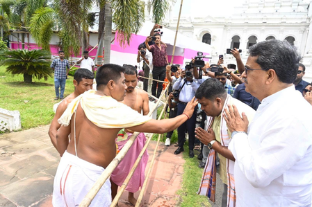 Centuries-old ‘Ker Puja’ symbolises tribal and non-tribal harmony, well-being: Tripura CM Centuries-old ‘Ker Puja’ symbolises tribal and non-tribal harmony, well-being: Tripura CM