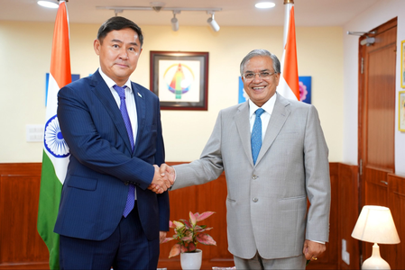 CEC Gyanesh Kumar, Kazakhstan’s envoy discuss poll management, staff training CEC Gyanesh Kumar, Kazakhstan’s envoy discuss poll management, staff training