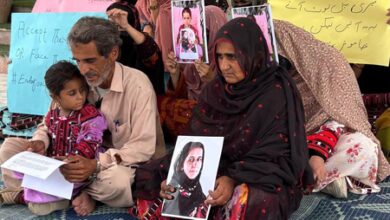 Three female family members of Balochistan leader forcibly disappeared by Pakistani forces Three female family members of Balochistan leader forcibly disappeared by Pakistani forces
