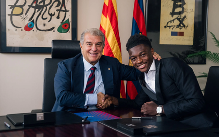 Football: Jesse Bisiwu ready to work hard to impress at Barcelona