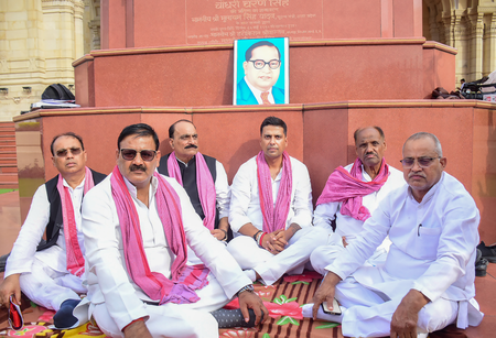 UP supplementary budget overshadowed by Oppn protest over Ram Temple donation theft row UP supplementary budget overshadowed by Oppn protest over Ram Temple donation theft row