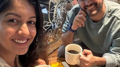 Ishita Dutta, Vatsal Sheth steal a quiet coffee date amid son’s hospitalisation stress