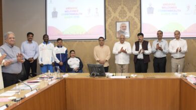 Gujarat CM Patel meets Glasgow delegation, receives CWG flag for Ahmedabad 2030 Gujarat CM Patel meets Glasgow delegation, receives CWG flag for Ahmedabad 2030