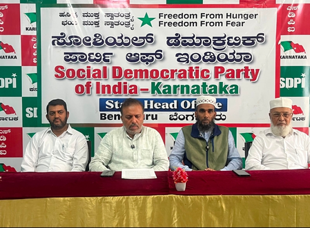SDPI slams Karnataka govt over documentation burden for guarantee schemes SDPI slams Karnataka govt over documentation burden for guarantee schemes