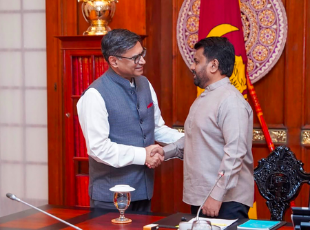 FS Misri reaffirms India’s ‘unwavering commitment’ to Sri Lanka, urges early release of detained fishermen and boats (Ld) FS Misri reaffirms India’s ‘unwavering commitment’ to Sri Lanka, urges early release of detained fishermen and boats (Ld)