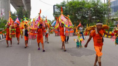 CM Yogi to shower flowers on Kanwariyas in Meerut today; security tightened