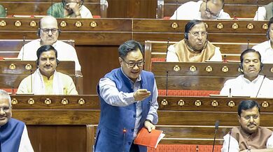 RS sees heated exchanges between Rijiju and Kharge over rule interpretations