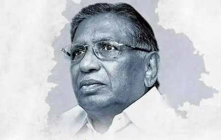 Leaders pay tributes to Telangana ideologue Jayashankar