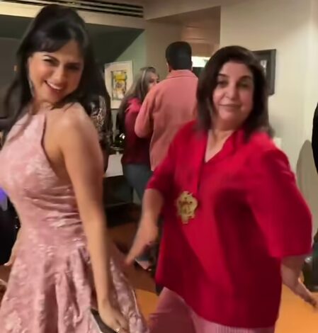Akanksha Chamola grooves to ‘Saat Samundar Paar’ with Farah Khan, joins Mouni Roy for ‘Kajra Re’ Akanksha Chamola grooves to ‘Saat Samundar Paar’ with Farah Khan, joins Mouni Roy for ‘Kajra Re’