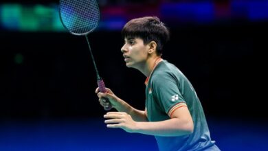 Korea Masters: Anmol bows out; Tanvi prevails into QFs Korea Masters: Anmol bows out; Tanvi prevails into QFs
