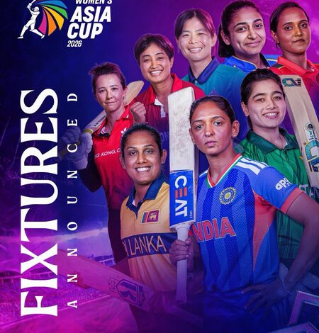 Women’s T20 Asia Cup 2026 schedule unveiled, India to face Pakistan on September 5 Women’s T20 Asia Cup 2026 schedule unveiled, India to face Pakistan on September 5