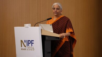 FM Sitharaman rejects UPI charge claims, accuses Jairam Ramesh of spreading ‘canard’ FM Sitharaman rejects UPI charge claims, accuses Jairam Ramesh of spreading ‘canard’