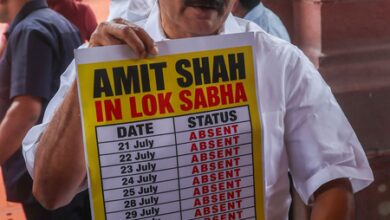 Congress writes to LS Speaker, seeks HM Shah’s statement over police action on NEET protesters Congress writes to LS Speaker, seeks HM Shah’s statement over police action on NEET protesters