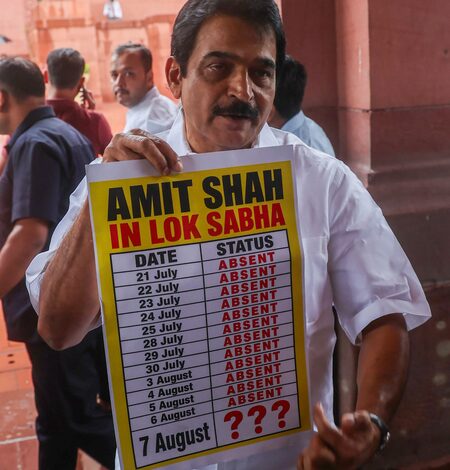 Congress writes to LS Speaker, seeks HM Shah’s statement over police action on NEET protesters Congress writes to LS Speaker, seeks HM Shah’s statement over police action on NEET protesters
