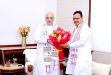 Raj CM Sharma discusses cooperative sector and border area development issues with HM Shah (Ld) Raj CM Sharma discusses cooperative sector and border area development issues with HM Shah (Ld)