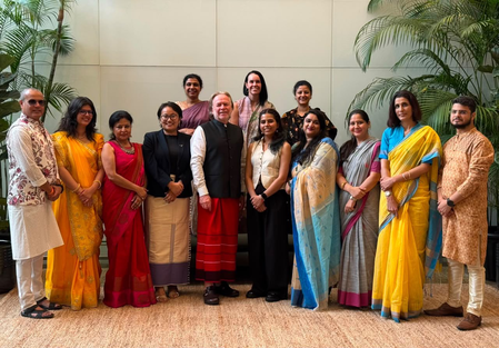 Australian High Commission, singer Mary Millben mark National Handloom Day