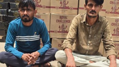 Gujarat Police seize liquor worth over Rs 1.05 crore, arrest two Rajasthan men Gujarat Police seize liquor worth over Rs 1.05 crore, arrest two Rajasthan men