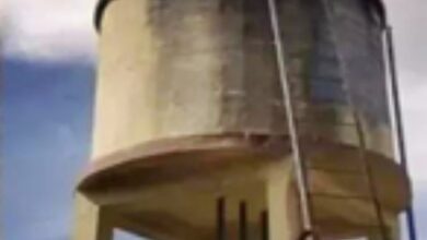 Three contractual nursing staff climb 90-foot water tank in Jaipur over demands Three contractual nursing staff climb 90-foot water tank in Jaipur over demands