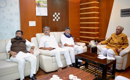 Karnataka Council Chairman Horatti resigns; Saleem Ahmed to take charge on Aug 14 Karnataka Council Chairman Horatti resigns; Saleem Ahmed to take charge on Aug 14