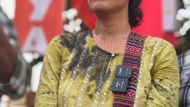 Ranchi student protest turns chaotic, ink thrown at AISA chief Neha Bora, youth detained