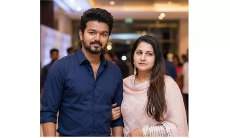 TN CM Vijay’s wife Sangeetha withdraws her divorce petition TN CM Vijay’s wife Sangeetha withdraws her divorce petition