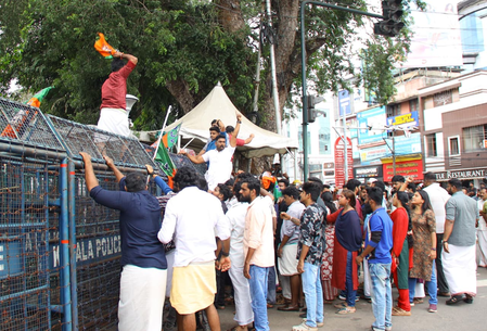 BJP youth wing intensifies statewide stir over Kerala PSC recruitment row BJP youth wing intensifies statewide stir over Kerala PSC recruitment row