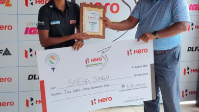 WPGT 2026: Sneha loses six-shot lead but survives play-off to beat Vani in 11th leg