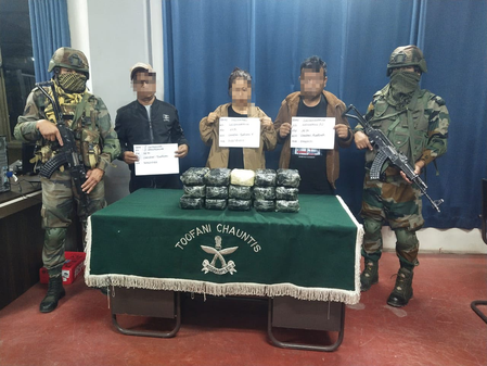 Mizoram: Ambulance used to smuggle drugs valued at Rs 45 crore, 3 held Mizoram: Ambulance used to smuggle drugs valued at Rs 45 crore, 3 held