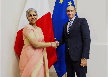 Indian Envoy meets Malta foreign minister, deepens cooperation Indian Envoy meets Malta foreign minister, deepens cooperation