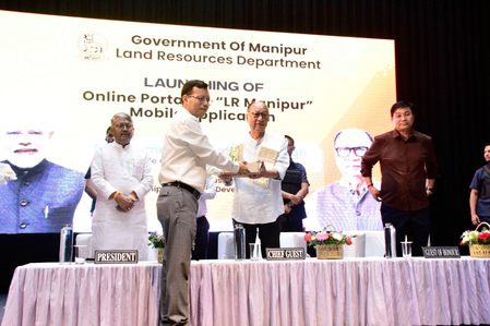 Manipur CM launches 8 online land portals, ‘LR Manipur’ app for hassle-free services Manipur CM launches 8 online land portals, ‘LR Manipur’ app for hassle-free services