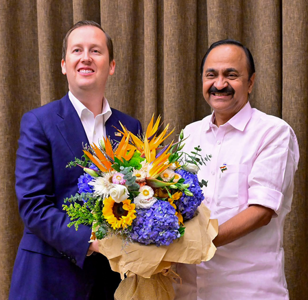 Kerala CM Satheesan meets US Ambassador to India Kerala CM Satheesan meets US Ambassador to India
