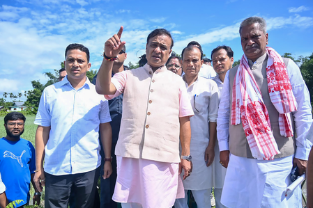 Making Assam equipped to withstand recurring flood top priority: CM Sarma