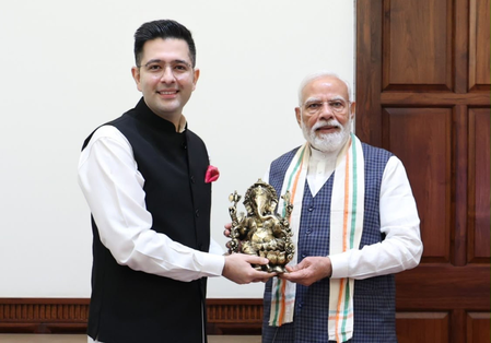 ‘A morning I will cherish’: Raghav Chadha meets PM Modi, says interaction was ‘enriching’ ‘A morning I will cherish’: Raghav Chadha meets PM Modi, says interaction was ‘enriching’