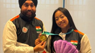 ‘This medal means a lot to me’: Ariha after winning India’s first-ever Asian gold in aerobic gymnastics ‘This medal means a lot to me’: Ariha after winning India’s first-ever Asian gold in aerobic gymnastics