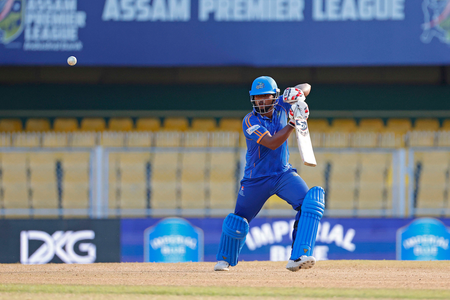 Half-centuries from Rohit and Sanjay power Guwahati Royals to eight-wicket win over Tezpur Titans Half-centuries from Rohit and Sanjay power Guwahati Royals to eight-wicket win over Tezpur Titans