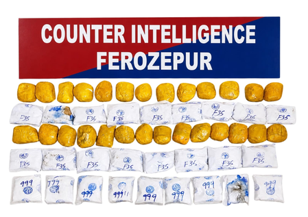 Two held with 30 kg heroin in Punjab Two held with 30 kg heroin in Punjab
