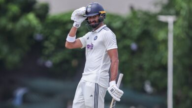 Padikkal hits unbeaten 142, stakes claim for number three spot in the warm-up clash Padikkal hits unbeaten 142, stakes claim for number three spot in the warm-up clash