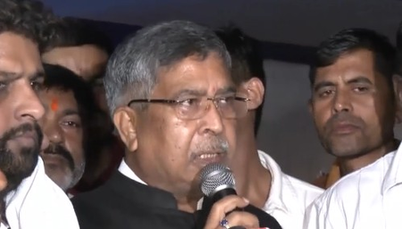 Jharkhand protest: State BJP chief Aditya Sahu slams Congress for ‘injustice to students’