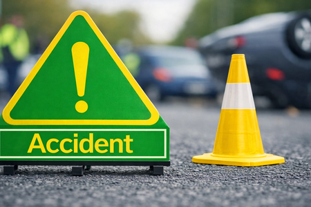 Bihar: Chowkidar killed, SI critical in Sheohar road accident