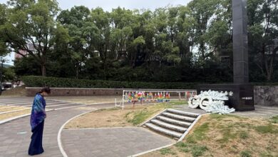 Indian Ambassador pays tribute to Nagasaki bombing victims Indian Ambassador pays tribute to Nagasaki bombing victims