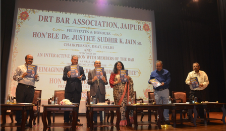 Bar-bench coordination vital for speedy justice at DRT Jaipur: Justice Sudhir Jain Bar-bench coordination vital for speedy justice at DRT Jaipur: Justice Sudhir Jain