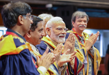 ‘Seemed like a senior is speaking to us’: Delhi IIT gold medallists hail PM Modi’s connection with students ‘Seemed like a senior is speaking to us’: Delhi IIT gold medallists hail PM Modi’s connection with students