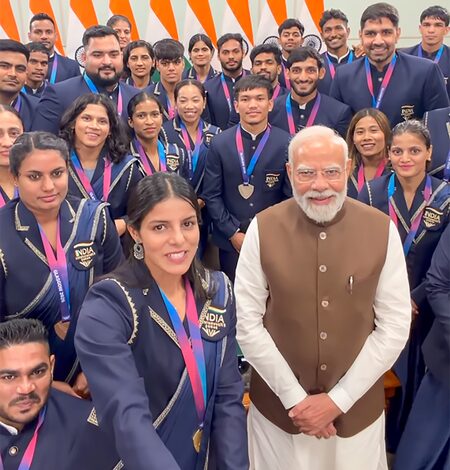 Those who play, will flourish’: PM Modi meets India’s CWG medallists
