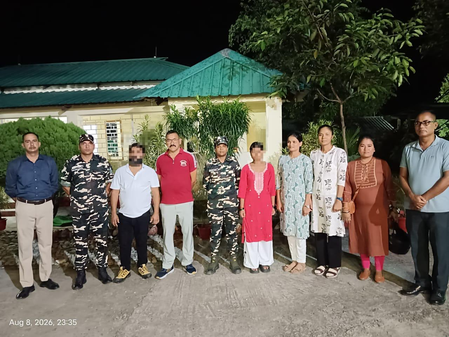 SSB foils cross-border human trafficking attempt in Bengal; minor rescued SSB foils cross-border human trafficking attempt in Bengal; minor rescued
