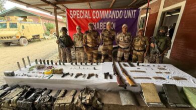 Seven militants arrested in Manipur; arms, ammunition seized Seven militants arrested in Manipur; arms, ammunition seized