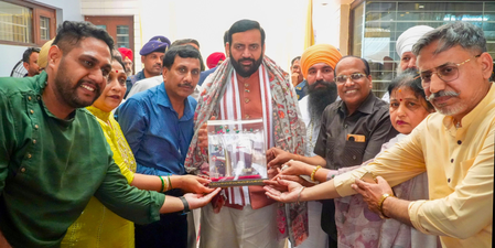 Holding Gau Mata event testimony to spiritual tradition, says Haryana CM Holding Gau Mata event testimony to spiritual tradition, says Haryana CM