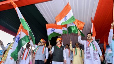 JP Nadda joins Tiranga Yatra in Jaipur; pays tribute to martyrs, freedom fighters JP Nadda joins Tiranga Yatra in Jaipur; pays tribute to martyrs, freedom fighters
