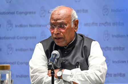 ‘Purification’ of Kharge’s event venue in Uttarakhand sparks row; Cong chief sees BJP plot