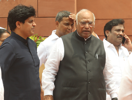‘Matter of great shame’: Opposition blames BJP, RSS over Kharge event venue ‘purification’ row ‘Matter of great shame’: Opposition blames BJP, RSS over Kharge event venue ‘purification’ row