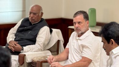 ‘Jhooth ki goonj’: BJP slams Rahul Gandhi, Kharge over Haldwani ‘shuddhikaran’ event claims ‘Jhooth ki goonj’: BJP slams Rahul Gandhi, Kharge over Haldwani ‘shuddhikaran’ event claims